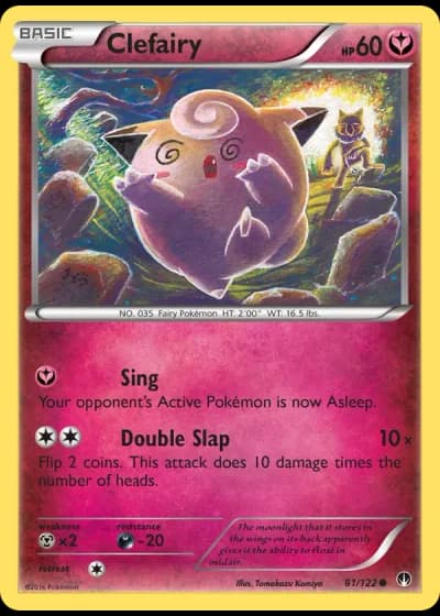 Clefairy #81/122 — BREAKpoint