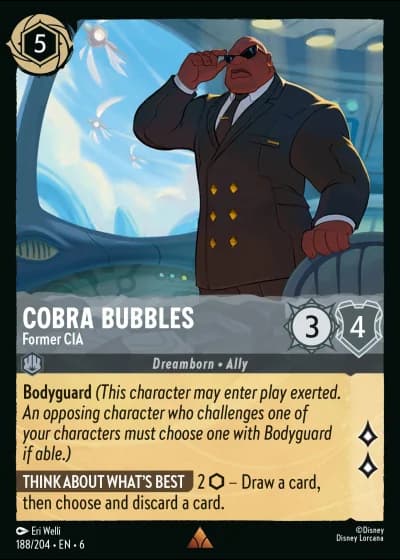 Cobra Bubbles - Former CIA #188/204 — Azurite Sea