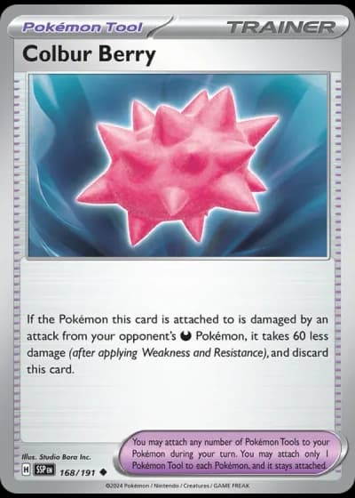 Colbur Berry #168/191 — Surging Sparks