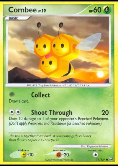 Combee #71/127 — Platino