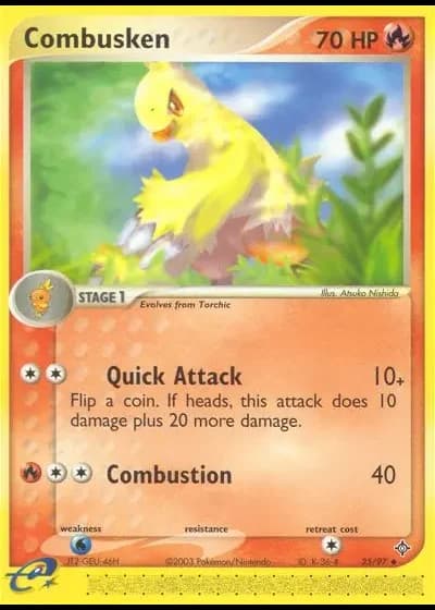 Combusken #25/97 — Dragon