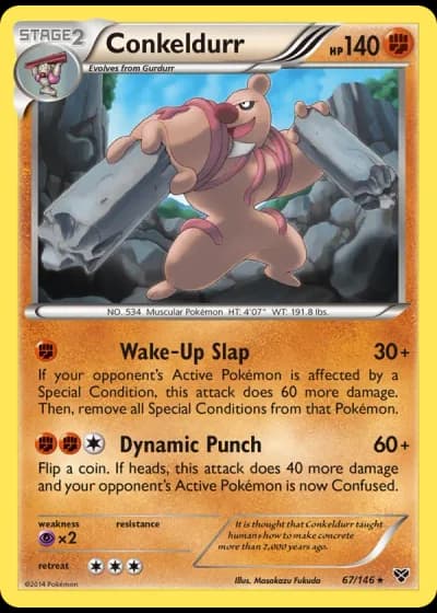 Conkeldurr #67/146 — XY