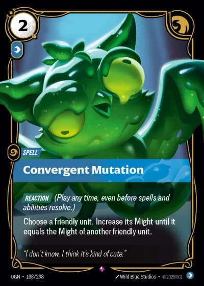 Convergent Mutation #108/352 — Origins