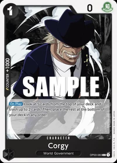 Corgy (OP03-083) — Pillars of Strength (OP03)