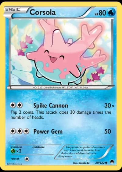 Corsola #29/122 — BREAKpoint