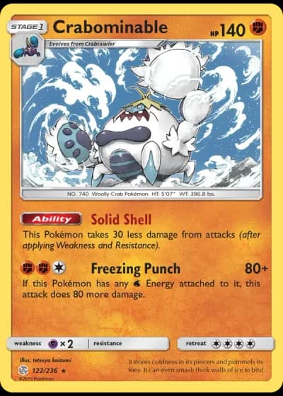 Crabominable #122/236 — Cosmic Eclipse