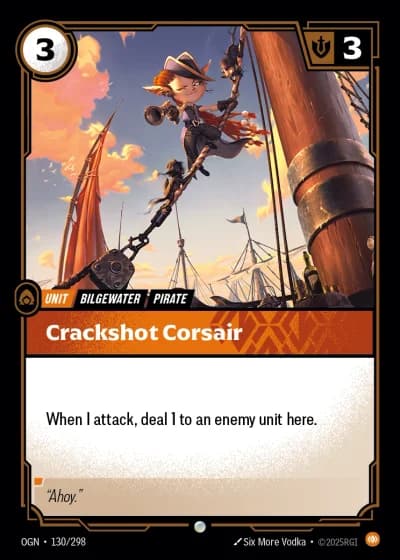 Crackshot Corsair #130/352 — Origins