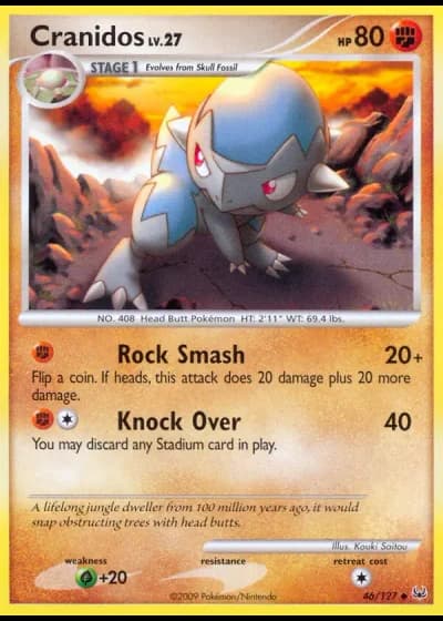 Cranidos #46/127 — Platinum