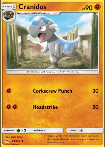 Cranidos #64/156 — Ultra Prism