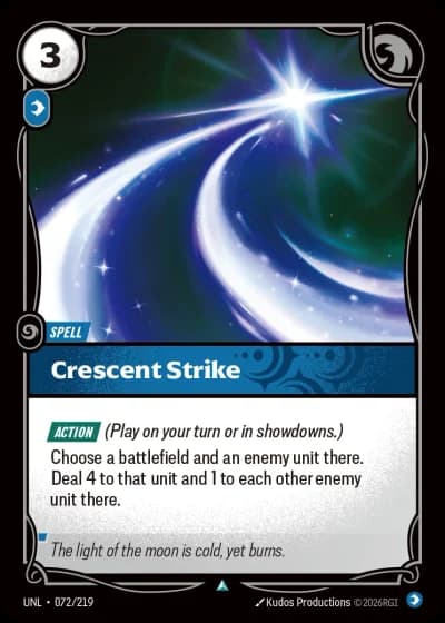 Crescent Strike #072/308 — Unleashed