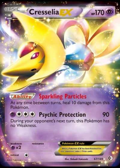 Cresselia EX #67/149 — Boundaries Crossed