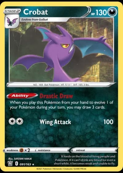 Crobat #91/163 — Battle Styles