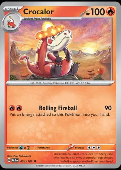 Crocalor #024/182 — Paradox Rift