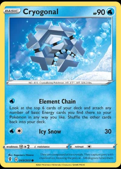 Cryogonal #43/203 — Evolving Skies