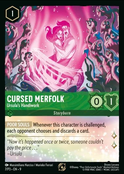 Cursed Merfolk - Ursula's Handiwork #7/204 — Fabled