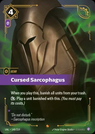 Cursed Sarcophagus #148/308 — Unleashed