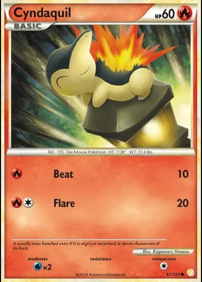 Cyndaquil #61/64 — World Championships 2011