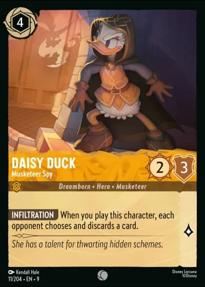 Daisy Duck - Musketeer Spy #11/204 — Fabled