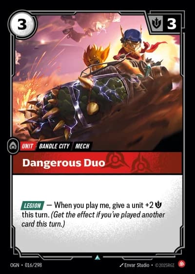 Dangerous Duo #016/352 — Origins