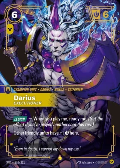 Darius, Executioner #236/303 — Spiritforged