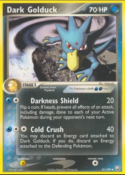 Dark Golduck #35/109 — Team Rocket Returns