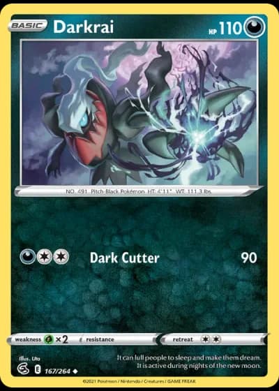 Darkrai #167/264 — Fusion Strike