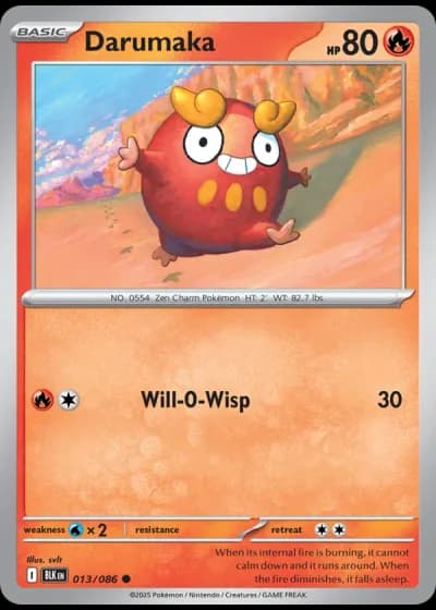 Darumaka #013/86 — Black Bolt