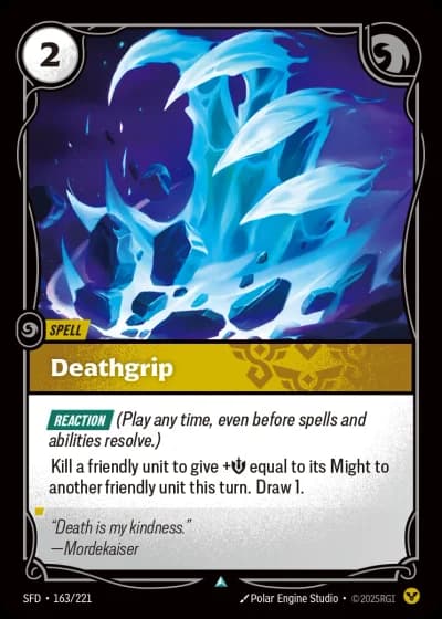 Deathgrip #163/303 — Spiritforged
