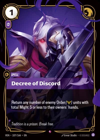 Decree of Discord #107/248 — Vendetta