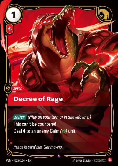 Decree of Rage #015/248 — Vendetta