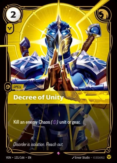 Decree of Unity #131/248 — Vendetta