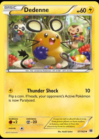 Dedenne #57/162 — BREAKthrough