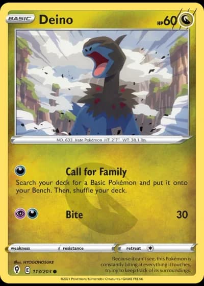 Deino #113/203 — Evolving Skies