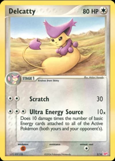 Delcatty #3/10 — EX trainer Kit (Latias)