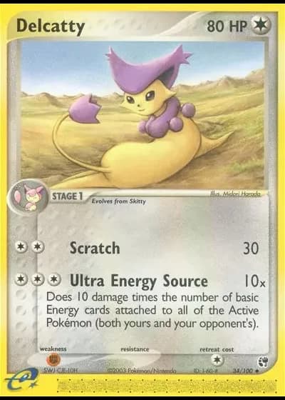 Delcatty #34/100 — Sandstorm
