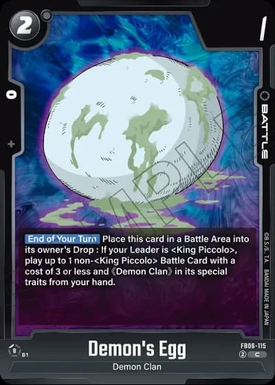 Demon's Egg  FB06-115 — Rivals Clash (FB06)