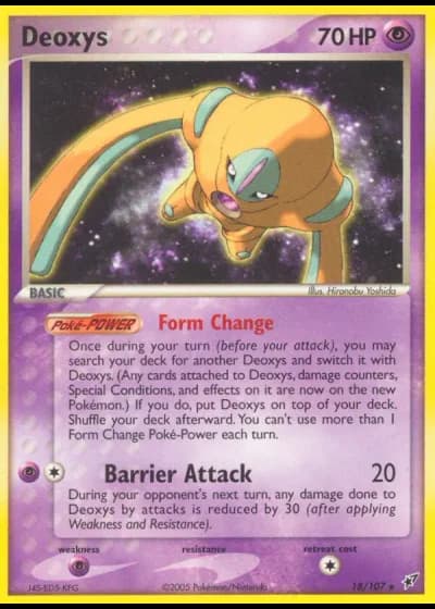 Deoxys #18/107 — Deoxys