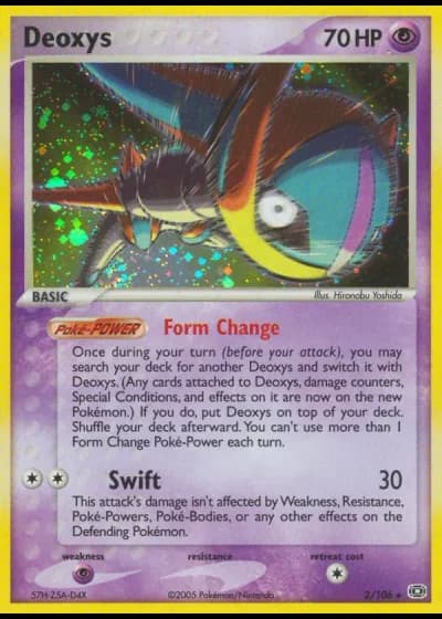 Deoxys #2/106 — Emerald