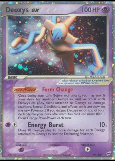 Deoxys ex #97/107 — EX Deoxys