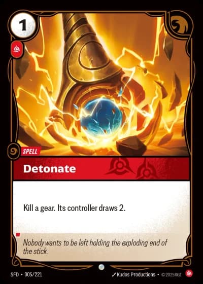 Detonate #005/303 — Spiritforged