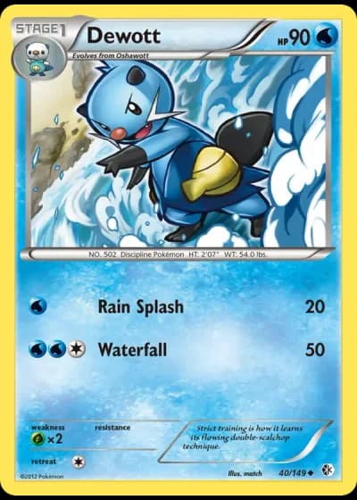 Dewott #40/149 — Boundaries Crossed