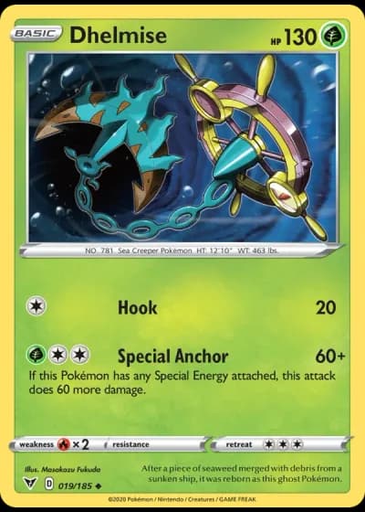Dhelmise #19/185 — Vivid Voltage