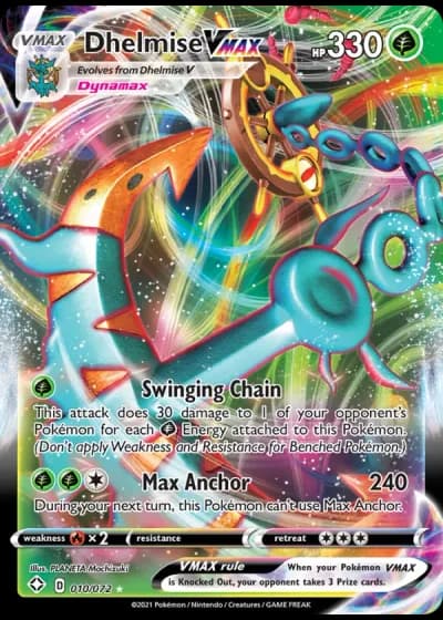 Dhelmise VMAX #10/72 — Shining Fates