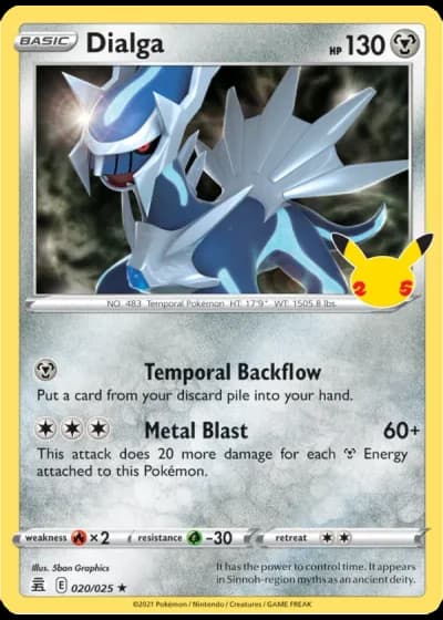 Dialga #20/25 — Celebrations