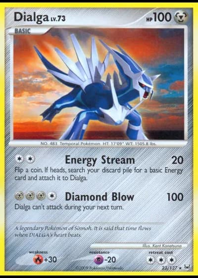 Dialga #23/127 — Platinum