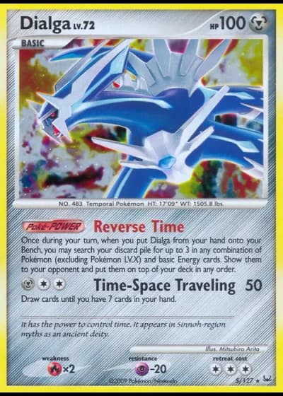 Dialga #5/127 — Platinum