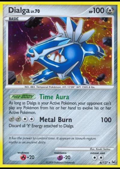 Dialga #6/127 — Platinum