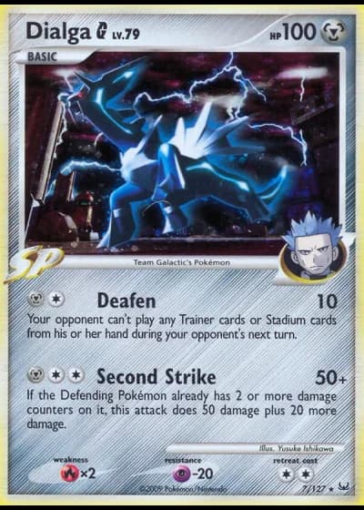 Dialga G #7/127 — Platinum