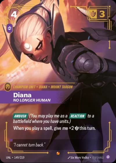 Diana, No Longer Human #149/308 — Unleashed