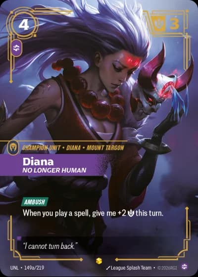 Diana, No Longer Human #149a/308 — Unleashed